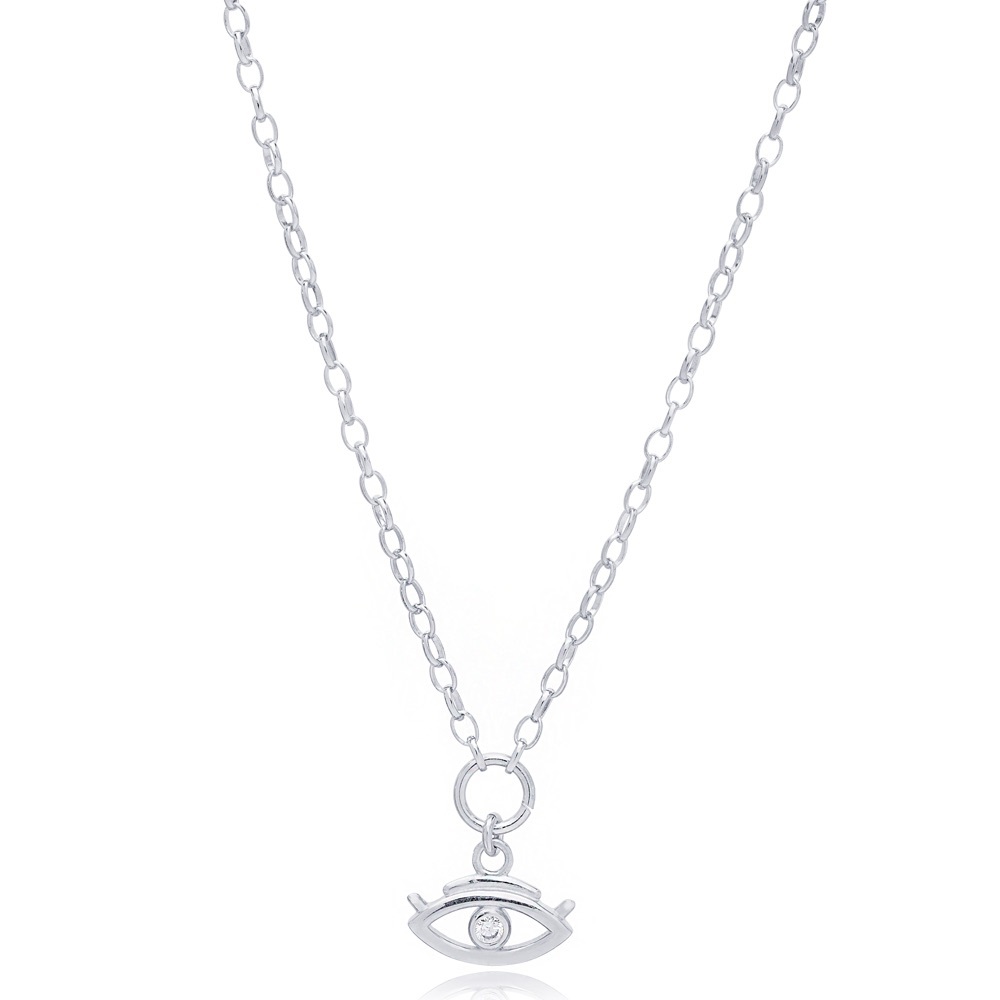 🌟PRICE DROP‼️ 925 Sterling Silver Evil Eye Necklace- Handmade in Turkey